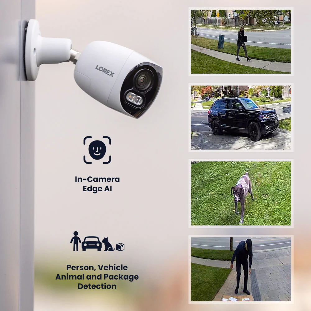 Lorex H20 4K IP Wired Dual Lens Security Camera E871 - Image 5