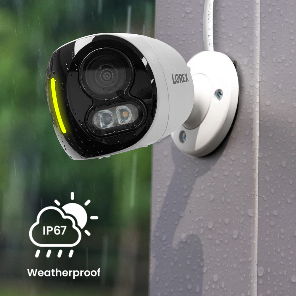 Lorex H20 4K IP Wired Dual Lens Security Camera E871 - Image 4