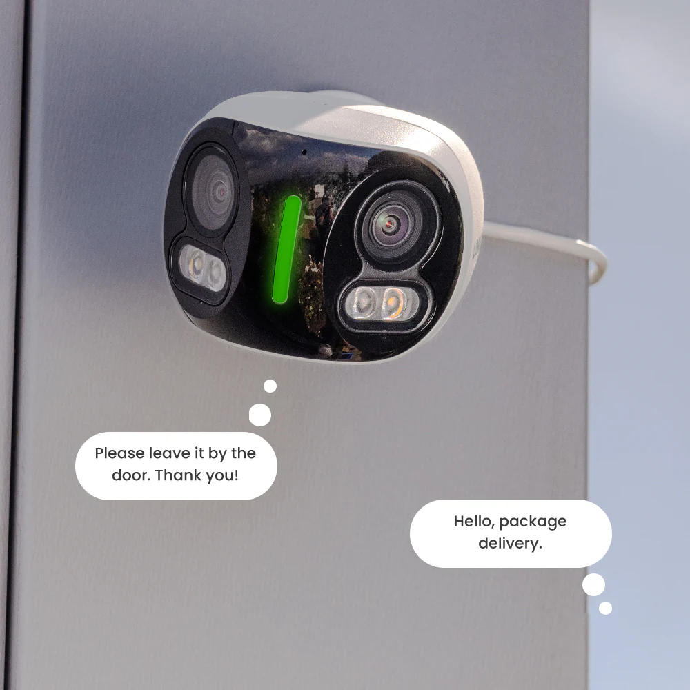 Lorex H20 4K IP Wired Dual Lens Security Camera E871 - Image 2