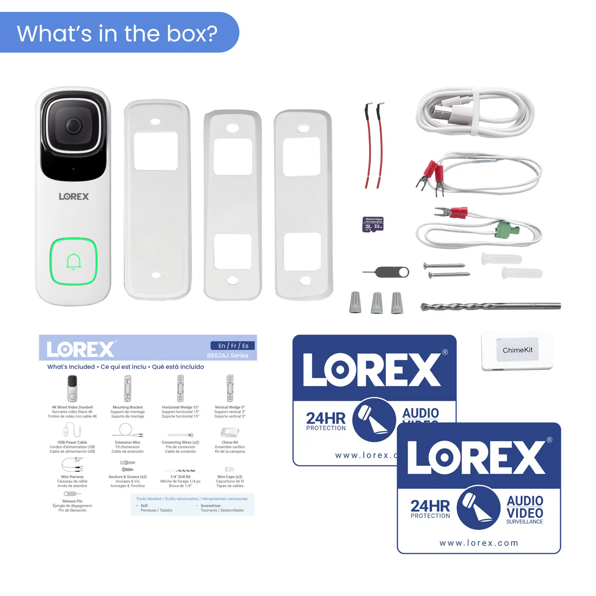 Wired Smart Doorbell - 4K (Open Box) - Image 7